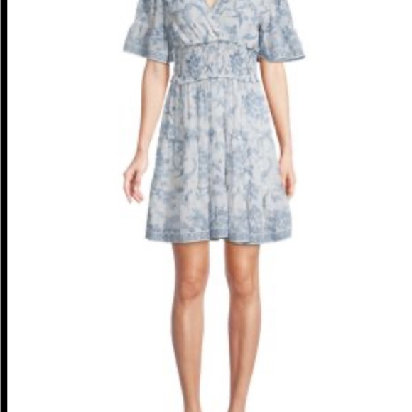 MAX STUDIO
Floral Georgette Tiered Dress
size M - Picture 2 of 5